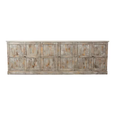 Luciana 112" Wide Pine Wood Sideboard