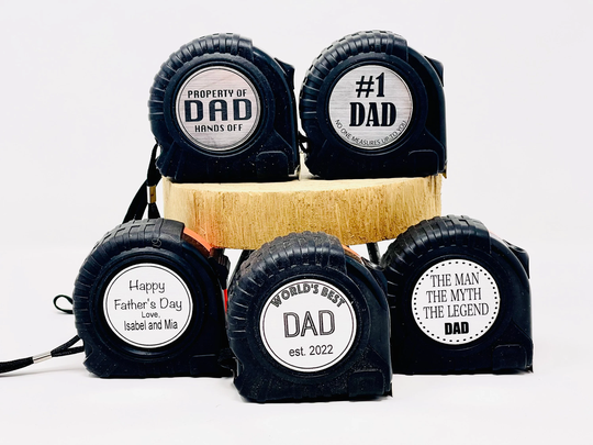 Tape Measure, Gift For Dad, Father's Day Gift, From Daughter, Personalized
