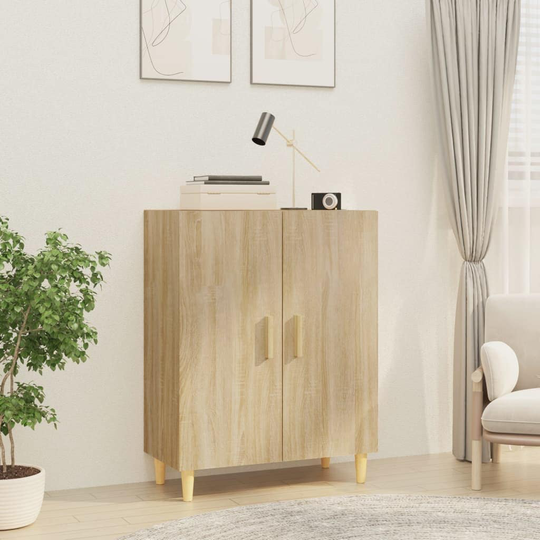 Sideboard Sonoma Oak 27.6"x13.4"x35.4" Engineered Wood