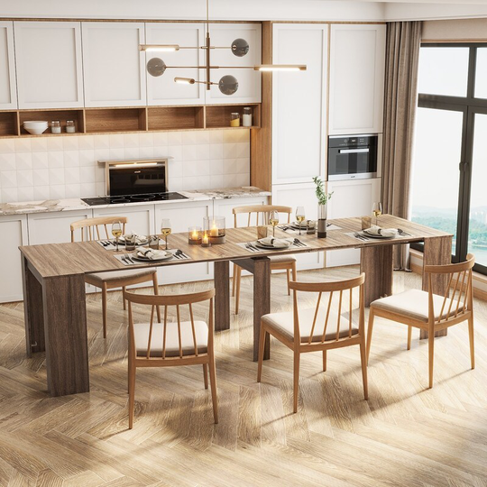 Multifunctional Extendable Dining Table,Console Table