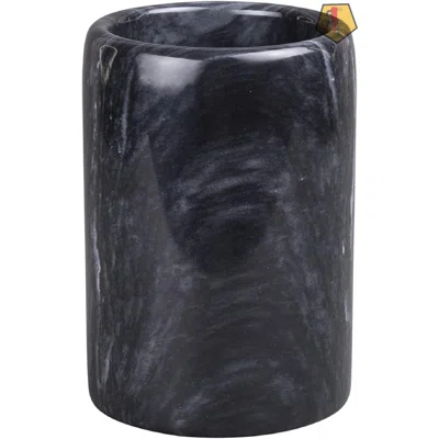 Natural Marble Pen Pencil Holder Makeup Brush Organizer