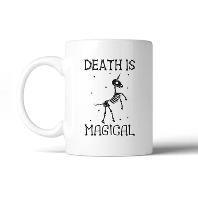 Bixton Unicorn Skeleton Coffee Mug