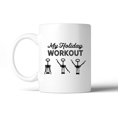 Mccroskey My Holiday Workout Coffee Mug