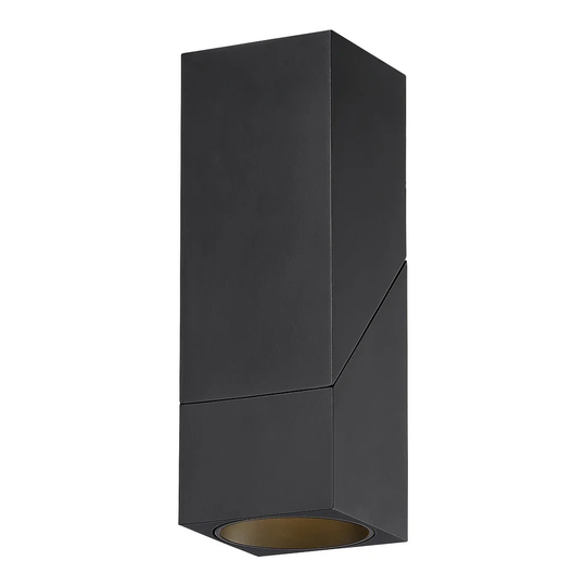 Transformer 1-light Black LED Flush Mount