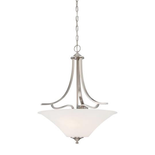 ELK Home Treme 20in W x 20in D x 20in H 3-Light Pendant - Brushed Nickel