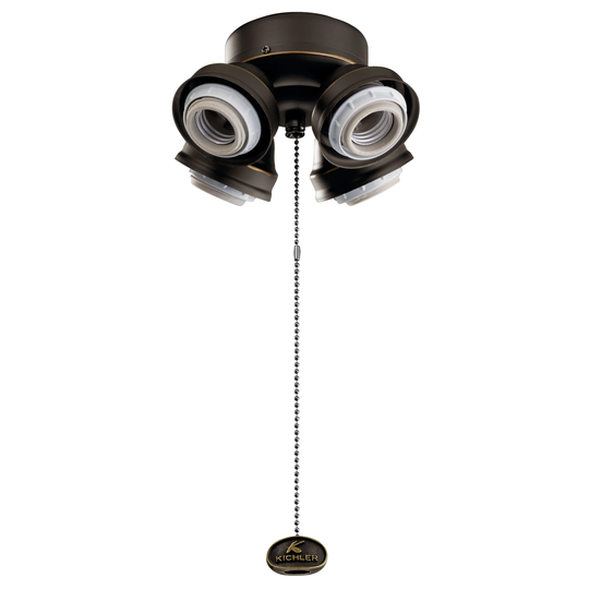 Kichler Lighting 4-Light LED Turtle Fitter Olde Bronze - Olde Bronze