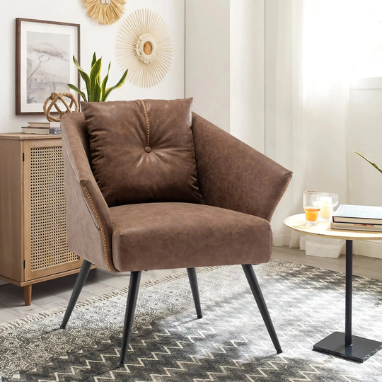 Accent Chairs Mid Century Modern Chair for Living Room Bedroom Chairs