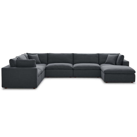 Copper Grove Hrazdan Down-filled Over-stuffed 7-piece Sectional Sofa Set