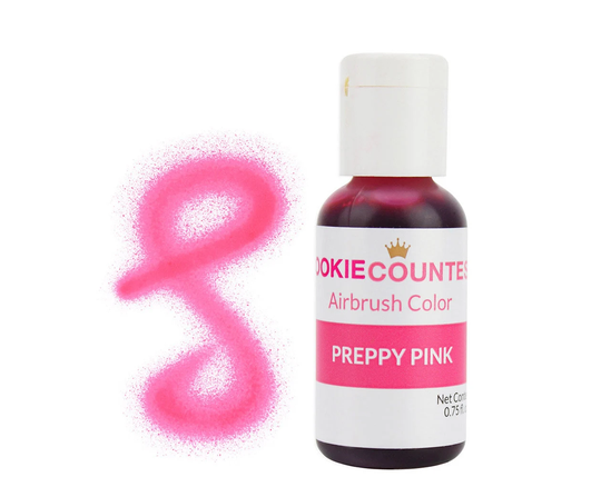 Preppy Pink Airbrush Color .75 Oz - Highly Pigmented Preppy Pink Airbrush Coloring With Superior Strength & Spray-Ability
