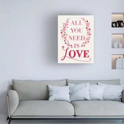Anne Tavoletti ''Love Is Kind IV'' Canvas Art