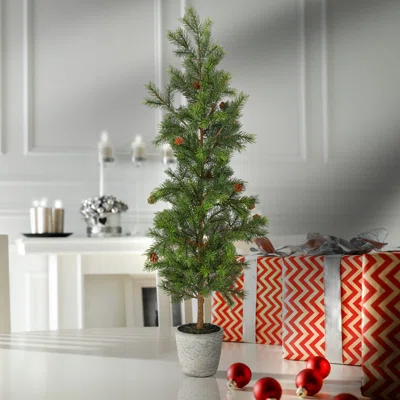36'' Artificial Pine Tree in Pot
