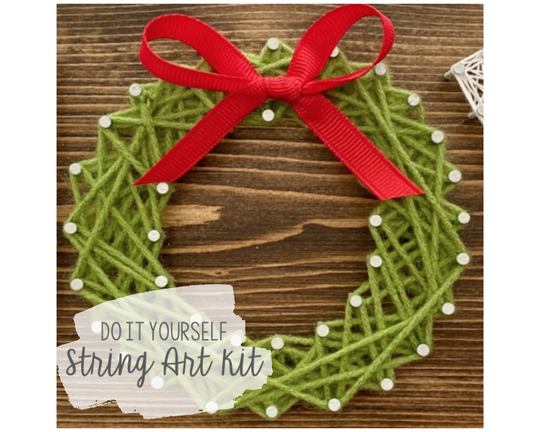 Diy Wreath String Art Kit