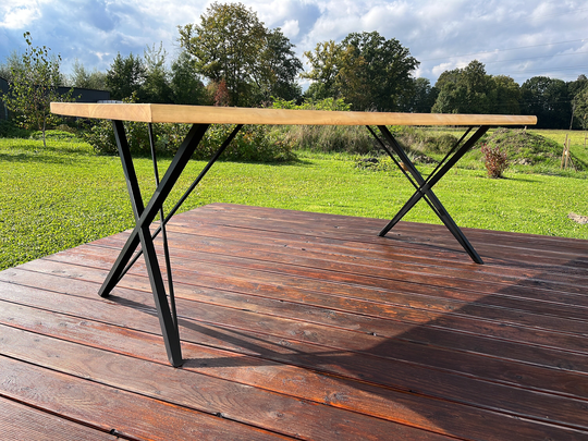 x-Shape Hairpin Table Legs, Butterfly N140