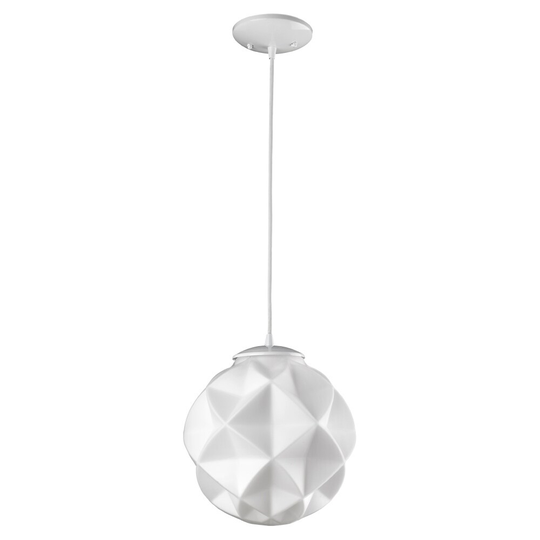Nova 1-light White Pendant
