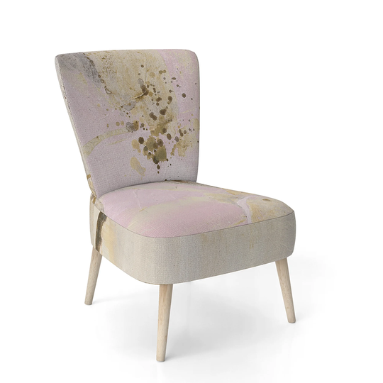 Designart 'Elegance II Pink' Upholstered Shabby Chic Accent Chair