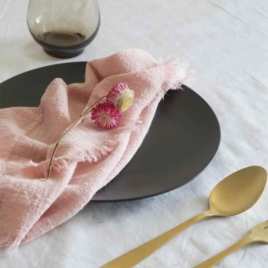 Cotton Gauze Table Napkins | Handmade Eco 43 X cm Special Occasion