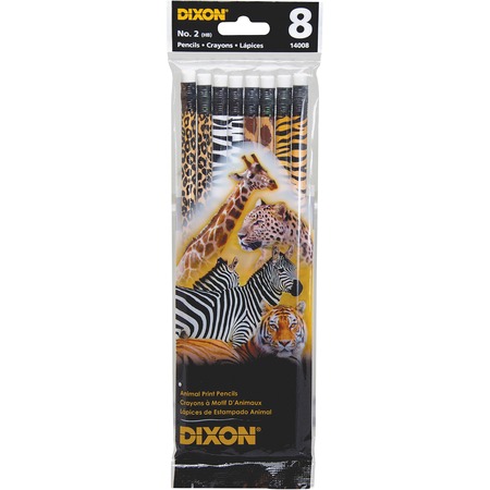 Dixon No. 2 Animal Print Pencils