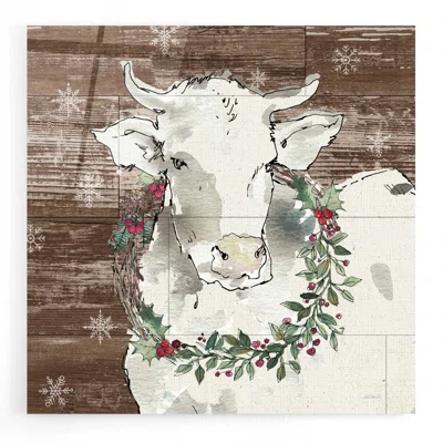 Modern Farmhouse XII Walnut by Ann Tavoletti - Unframed Print