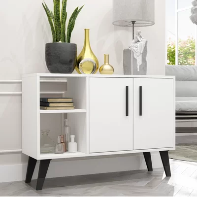 Gorby Mid Century Modern 35.43" Wide Sideboard