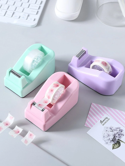 Pastel Tape Dispenser | Washi Cute Cutter