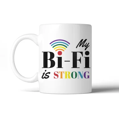 Jhene Bi-Fi Strong Coffee Mug