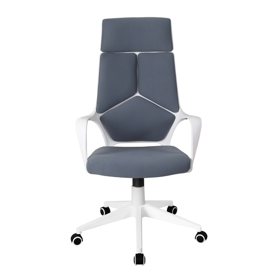 Mobili Modern Studio Office Chair, Grey/White