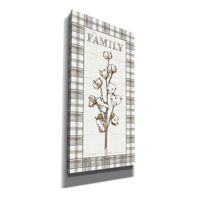 Farm Memories IX Family by Anne Tavoletti - Wrapped Canvas Textual Art Print