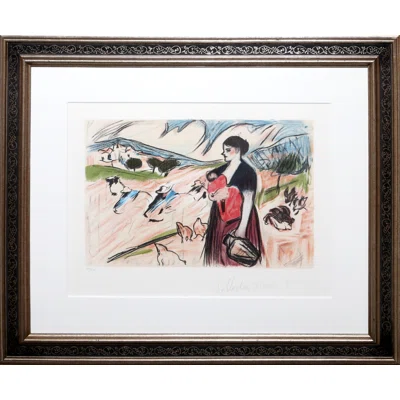 Paysanne Et Son Enfant by - Painting on