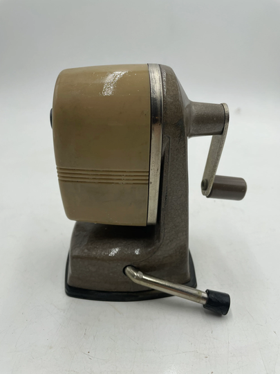 Vintage Aspco Vacuhold Deaktop Pencil Sharpener. Metal . Rare Works