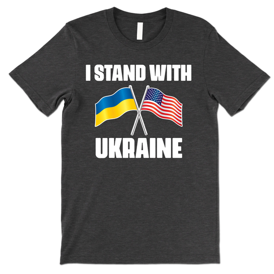 I Stand With Ukraine T Shirt. Support