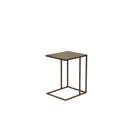 Dash Side Table Brushed Brass