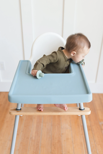 Full Coverage Ikea High Chair Placemat - Silicone For The Antilop Highchair Tray Cover