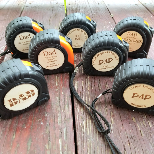 Gift For Men - Measuring Tape Unique Dad Birthday From Kid Personalized The Man Myth Legend