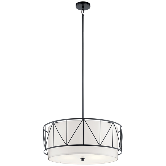Kichler Lighting Birkleigh 4-Light Pendant Black