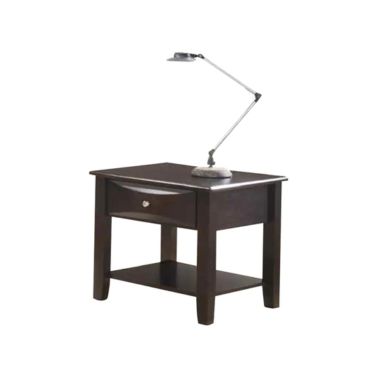 X-Cross Accent Tables One Open Shelf Solid Wood Frame Side Tables Black And Grey,Size: 12" X 22" X 24"H