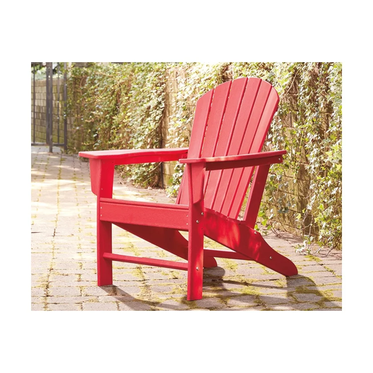 Sundown Treasure Adirondack Chair Red Sundown Treasure Adirondack Chair White - Single