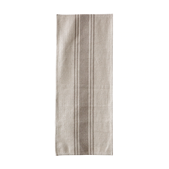 Canvas Table Runner with Stripes