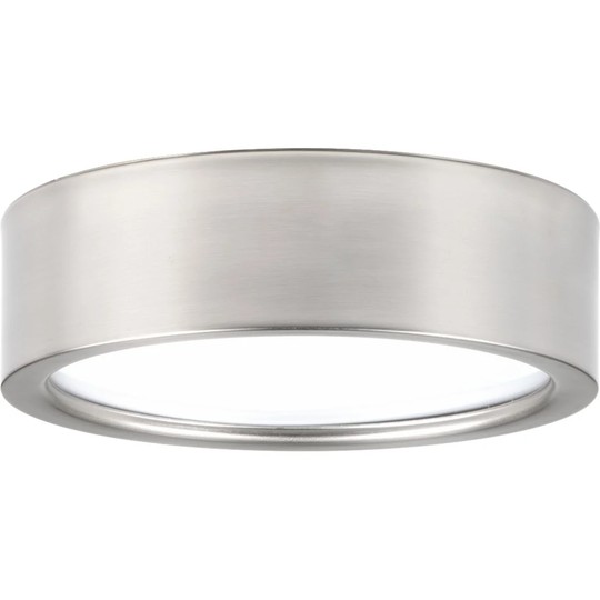 Progress Lighting P3631-0930K9 Portal Nickel Steel 1-light Flush Mount