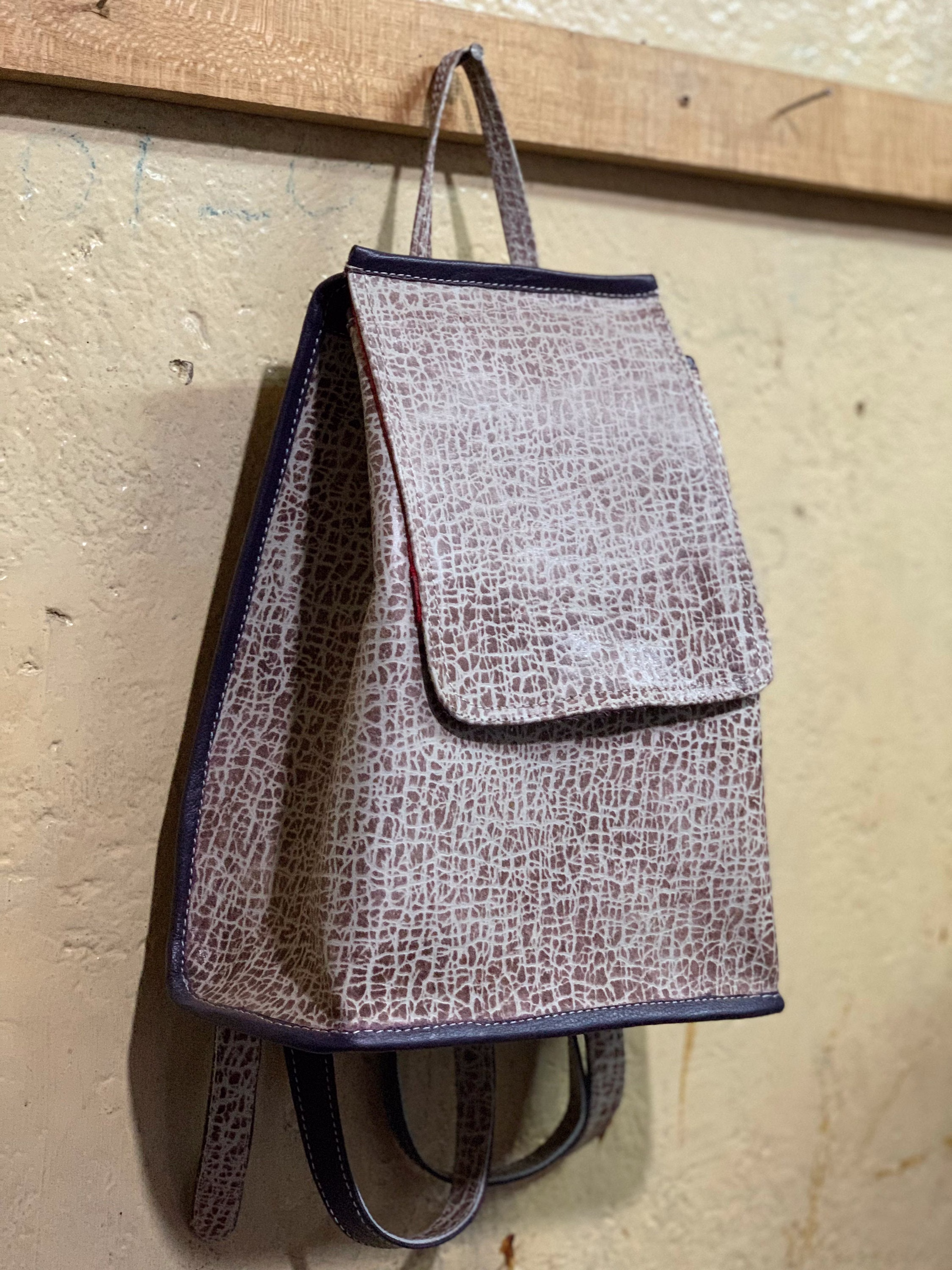 Leather Handbags, Leather Bags, Birthday Gift, Rucksack, Back Pack Women, Mini Pack, Handmade Cow Handbags, Bags & Purses