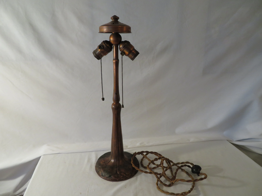 Handel Bronze Table Lamp Base 1920's