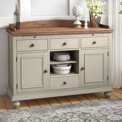 Lytham 52" Wide 4 Drawer Sideboard