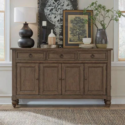 Kyvin 72" Wide 3 Drawer Sideboard