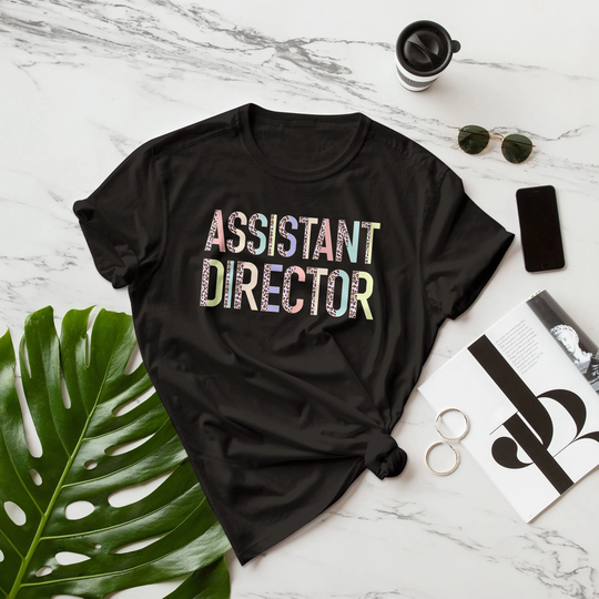 Assistant Director Shirt, Admin Gifts, Appreciation Gift, Principal Dot Day 100Th School Team, Valentine Tee