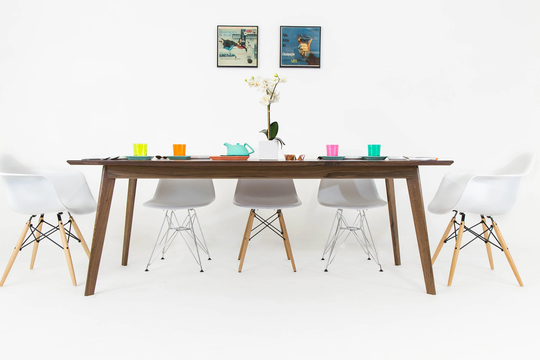 Scandinavian Modern Table| Modern Handcrafted Solid Wood Furniture By Moderncre8Ve