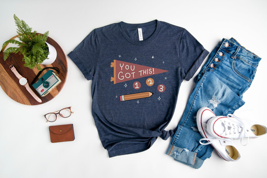 Teacher Testing Shirts State Shirt Retro Squad Math Pencil You Got This Motivational