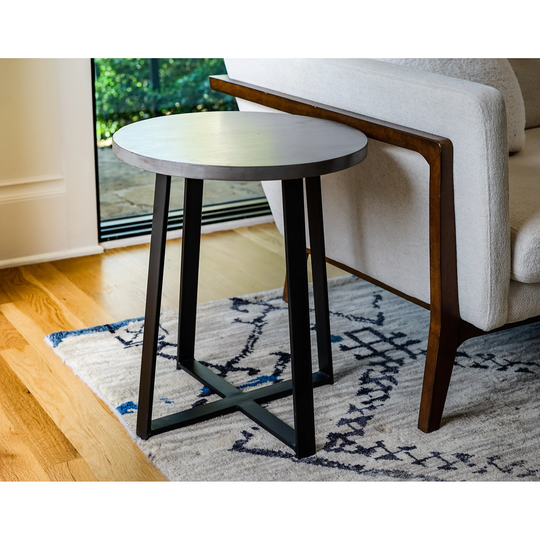 Posh Pollen Ross Round Side Table