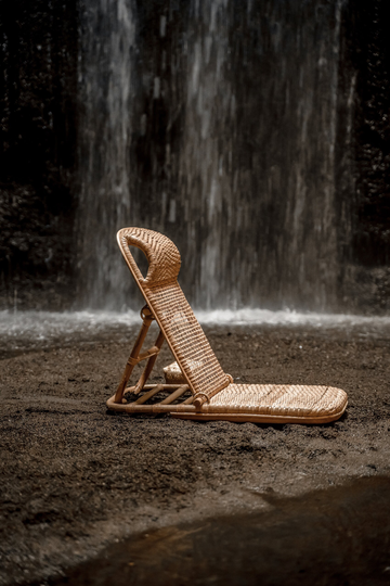 Beach Chair - Sunbed Chair, Rattan Home Decor, Interior Design, Boho Style, Lounge Pool Side Furniture