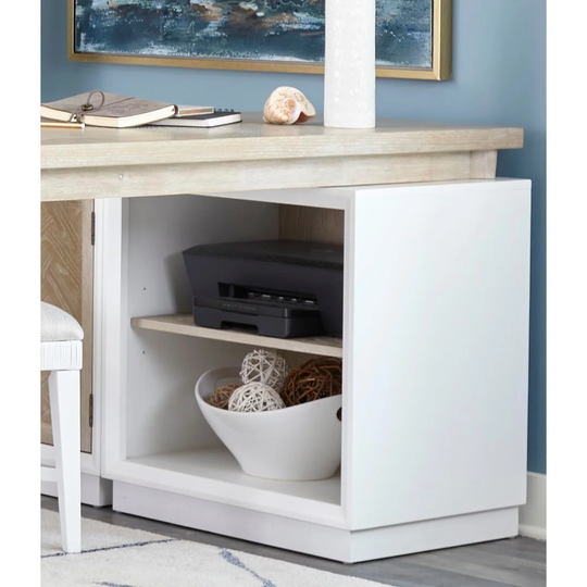 Boca Grande Low Bookcase with Hutch by Panama Jack