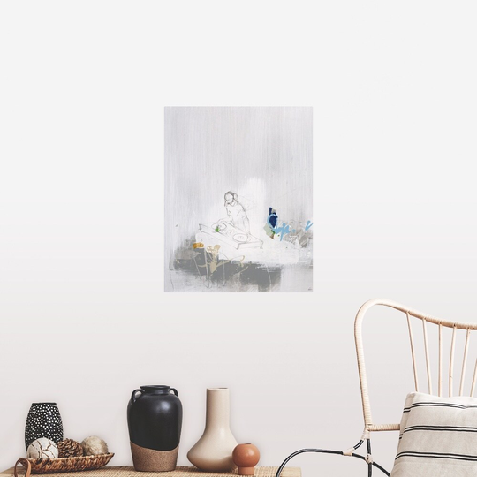 "Down the Street VIII" Poster Print - Multi