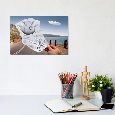 Pencil vs. Camera 48 by Ben Heine - Graphic Art Print